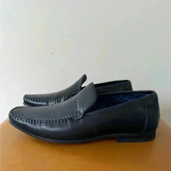 Ted‎ Baker Bly Leather Loafers Size 41 - Picture 2 of 9